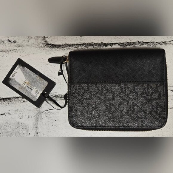 DKNY Wallet Vela Zip Around Wallet ~ NWT - Picture 3 of 9